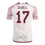 Camiseta Mexico Jugador Jesus C. Segunda 2022