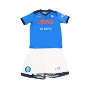 Camiseta Napoli Primera Nino 2021/2022