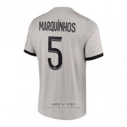 Camiseta Paris Saint-Germain Jugador Marquinhos Segunda 2022/2023