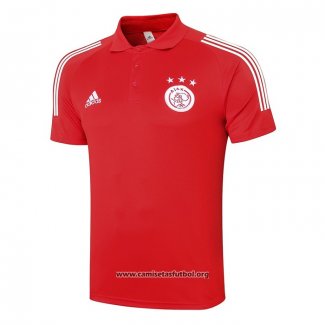 Camiseta Polo del Ajax 2020/2021 Rojo