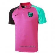 Camiseta Polo del Barcelona 2020/2021 Rosa