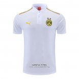 Camiseta Polo del Borussia Dortmund 2022/2023 Blanco