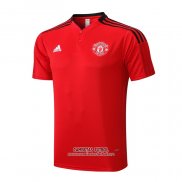 Camiseta Polo del Manchester United 2022/2023 Rojo