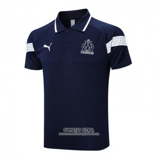 Camiseta Polo del Olympique Marsella 2022/2023 Azul