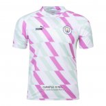 Camiseta Pre Partido del Manchester City 2023 Blanco