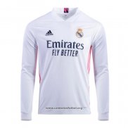 Camiseta Real Madrid Primera Manga Larga 2020/2021