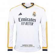 Camiseta Real Madrid Primera Manga Larga 2023/2024