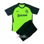 Camiseta Sporting Segunda Nino 2021/2022