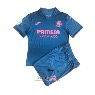 Camiseta Villarreal Tercera Nino 2021/2022
