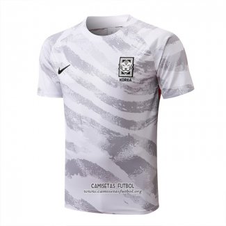 Camiseta de Entrenamiento Corea del Sur 2022/2023 Blanco