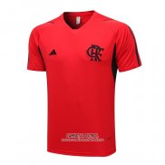Camiseta de Entrenamiento Flamengo 2023/2024 Rojo