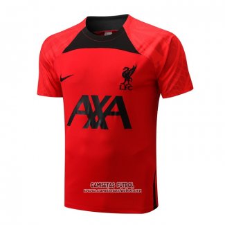 Camiseta de Entrenamiento Liverpool 2022/2023 Rojo