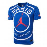 Camiseta de Entrenamiento Paris Saint-Germain Jordan 2020/2021 Azul