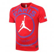 Camiseta de Entrenamiento Paris Saint-Germain Jordan 2020/2021 Rojo