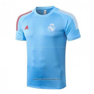 Camiseta de Entrenamiento Real Madrid 2020/2021 Azul