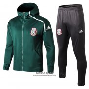 Chandal con Capucha del Mexico 2022/2023 Verde