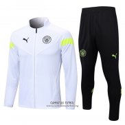 Chandal de Chaqueta del Manchester City 2022/2023 Blanco