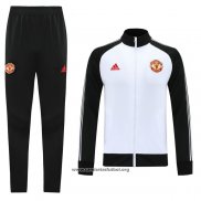 Chandal de Chaqueta del Manchester United 2020/2021 Blanco