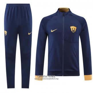 Chandal de Chaqueta del Pumas UNAM 2022/2023 Azul