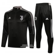 Chandal de Sudadera del Juventus Nino 2021/2022 Negro