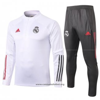 Chandal de Sudadera del Real Madrid 2020/2021 Blanco