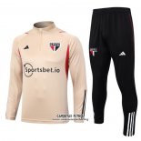 Chandal de Sudadera del Sao Paulo 2023/2024 Amarillo