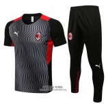 Chandal del AC Milan Manga Corta 2021/2022 Gris