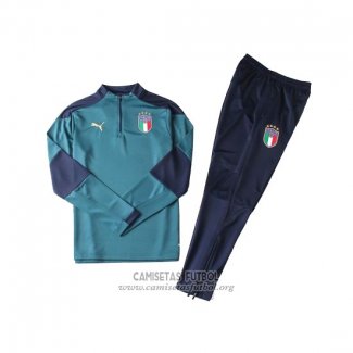 Chandal del Italia 2020 Verde y Azul