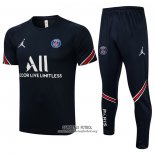 Chandal del Paris Saint-Germain Manga Corta 2021/2022 Azul