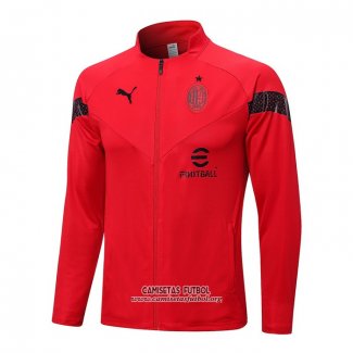 Chaqueta del AC Milan 2022/2023 Rojo