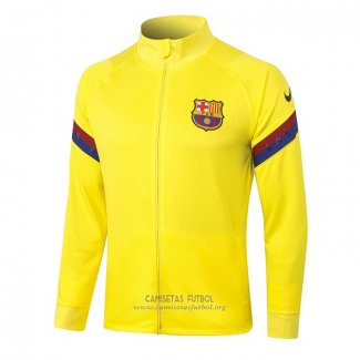 Chaqueta del Barcelona 2020/2021 Amarillo