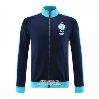 Chaqueta del Olympique Marsella 2023/2024 Azul Oscuro