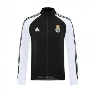 Chaqueta del Real Madrid 2020/2021 Negro y Blanco