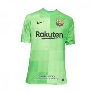 Camiseta Barcelona Portero 2021/2022 Verde