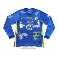 Camiseta Chelsea 42 Champions Special Manga Larga 2021/2022