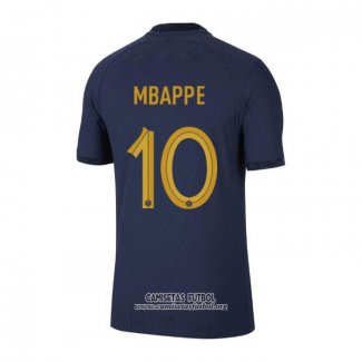 Camiseta Francia Jugador Mbappe Primera 2022