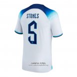 Camiseta Inglaterra Jugador Stones Primera 2022