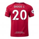 Camiseta Liverpool Jugador Diogo J. Segunda 2022/2023