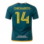 Camiseta Los Angeles Galaxy Jugador Chicharito Segunda 2023/2024