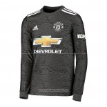 Camiseta Manchester United Segunda Manga Larga 2020/2021