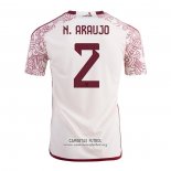 Camiseta Mexico Jugador N.Araujo Segunda 2022