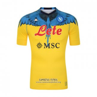 Camiseta Napoli Kappa x Marcelo Burlon 2021