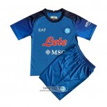 Camiseta Napoli Primera Nino 2022/2023