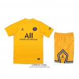 Camiseta Paris Saint-Germain Portero Nino 2021/2022 Amarillo