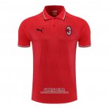 Camiseta Polo del AC Milan 2022/2023 Rojo