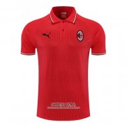 Camiseta Polo del AC Milan 2022/2023 Rojo