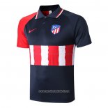 Camiseta Polo del Atletico Madrid 2020/2021 Azul