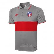 Camiseta Polo del Atletico Madrid 2020/2021 Gris