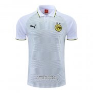 Camiseta Polo del Borussia Dortmund 2022/2023 Blanco y Verde