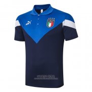 Camiseta Polo del Italia 2020 Azul